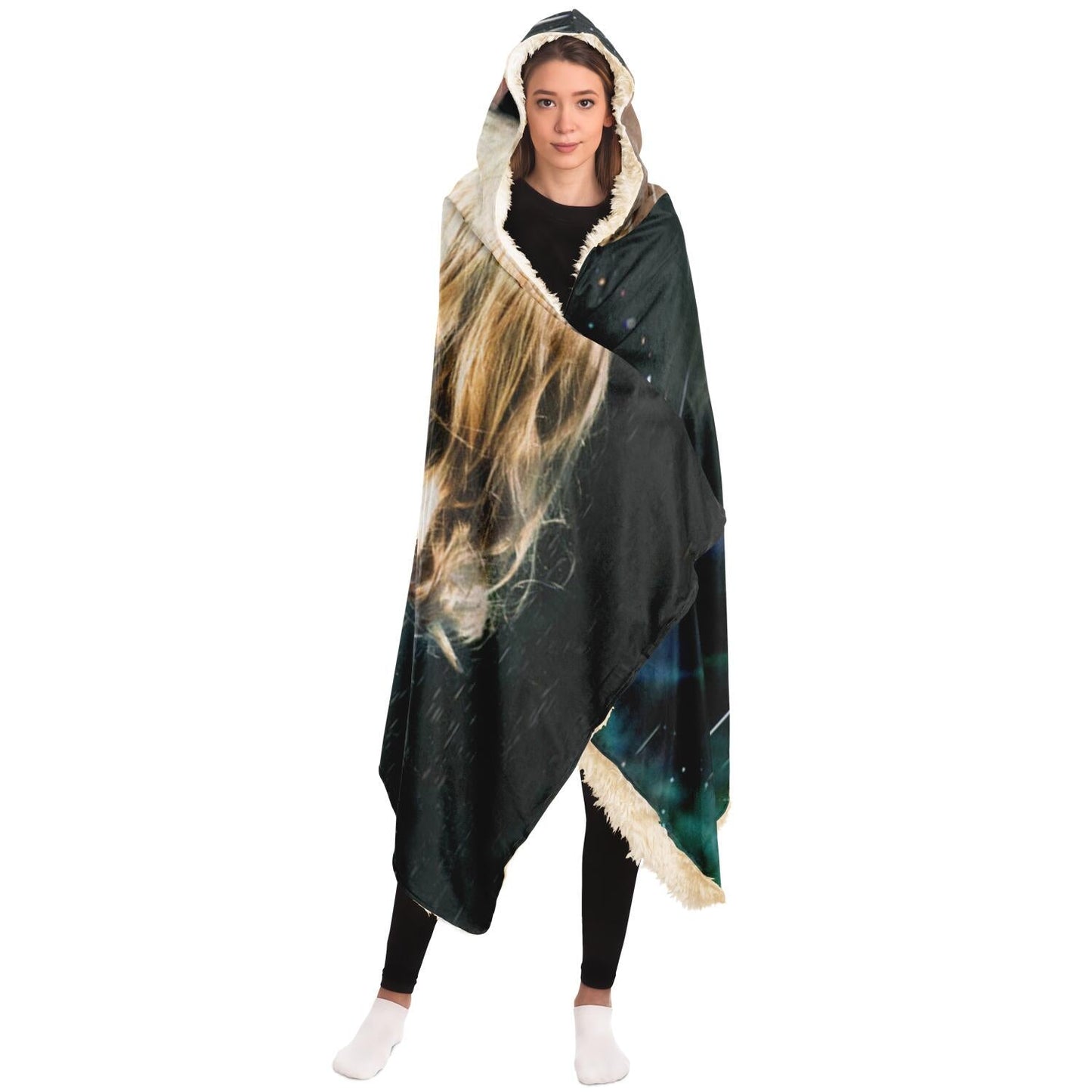 Reflection Hooded Blanket