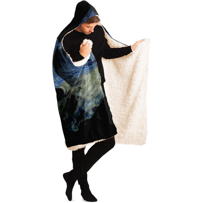 Star Skull Hooded Blanket