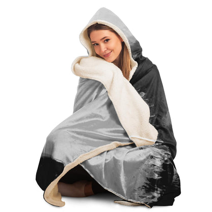 Brokenface Hooded Blanket