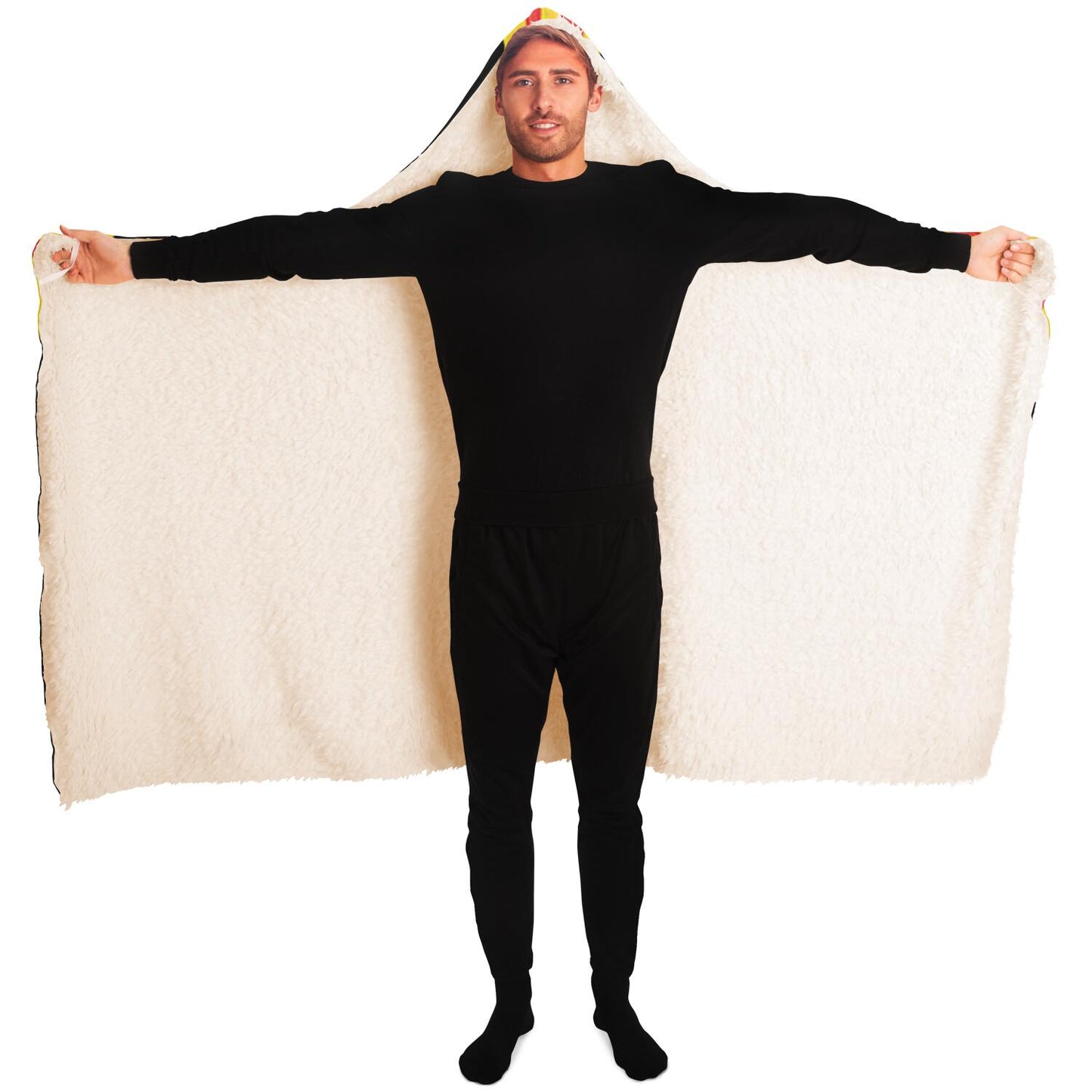 Goth Guys Hooded Blanket