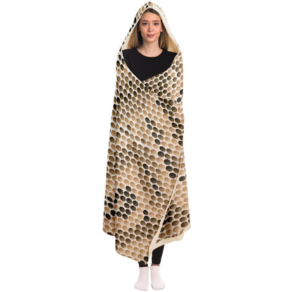 Snake Skin Hooded Blanket