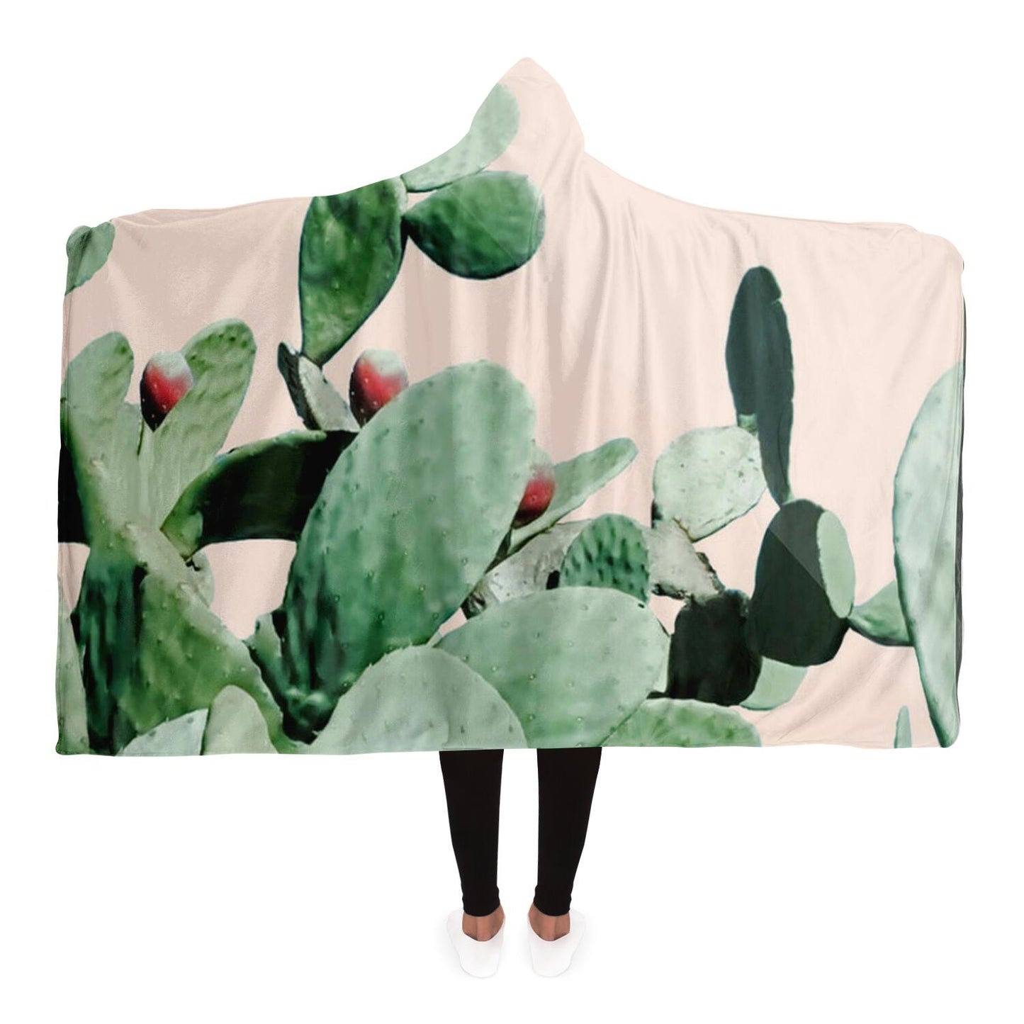 Cactus Culture Hooded Blanket