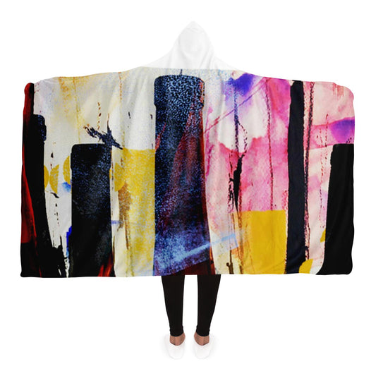 Bottles Hooded Blanket