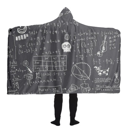 Maths Hooded Blanket