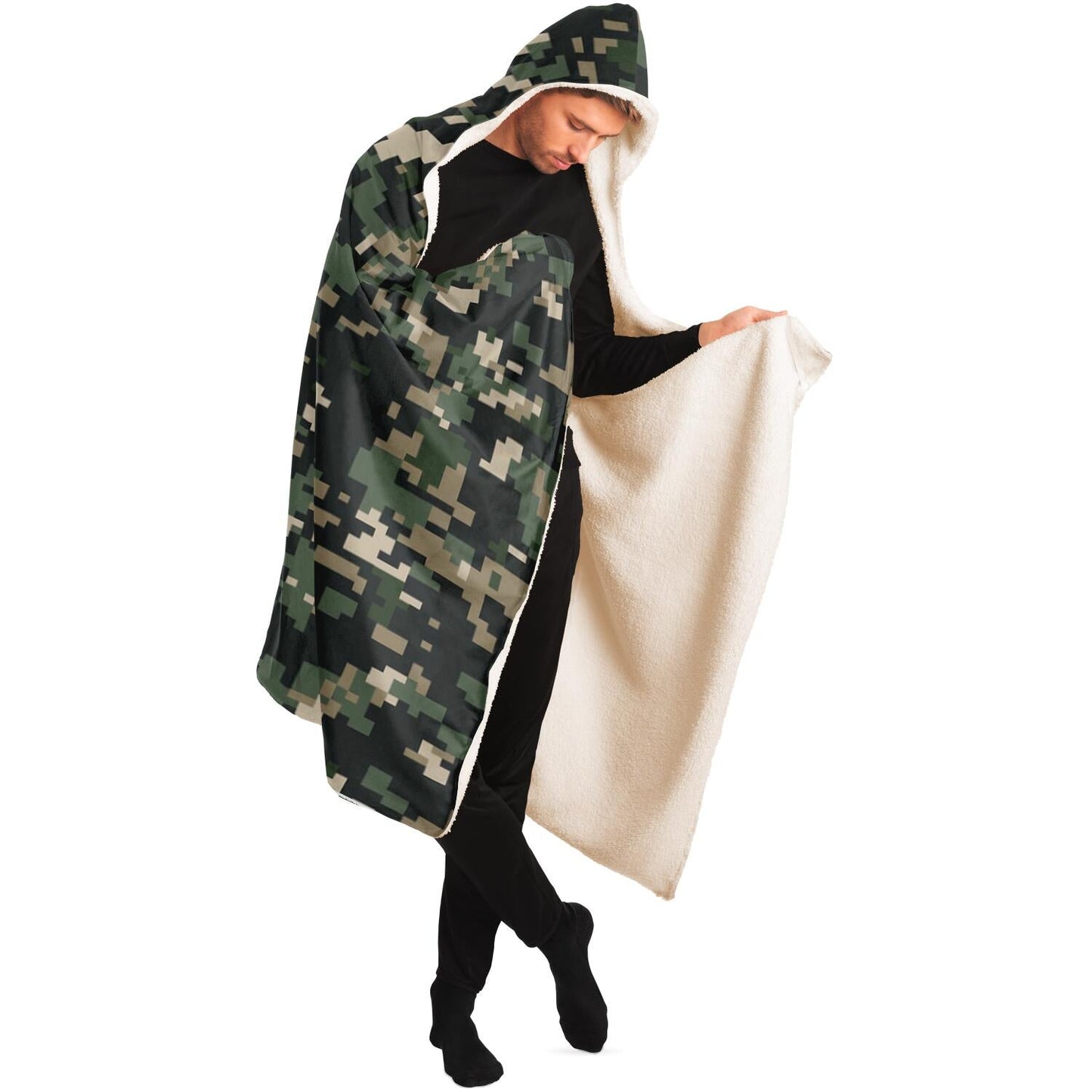 Camofludge Hooded Blanket