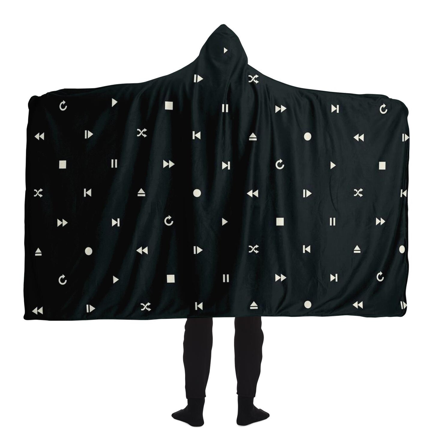 Dots Hooded Blanket