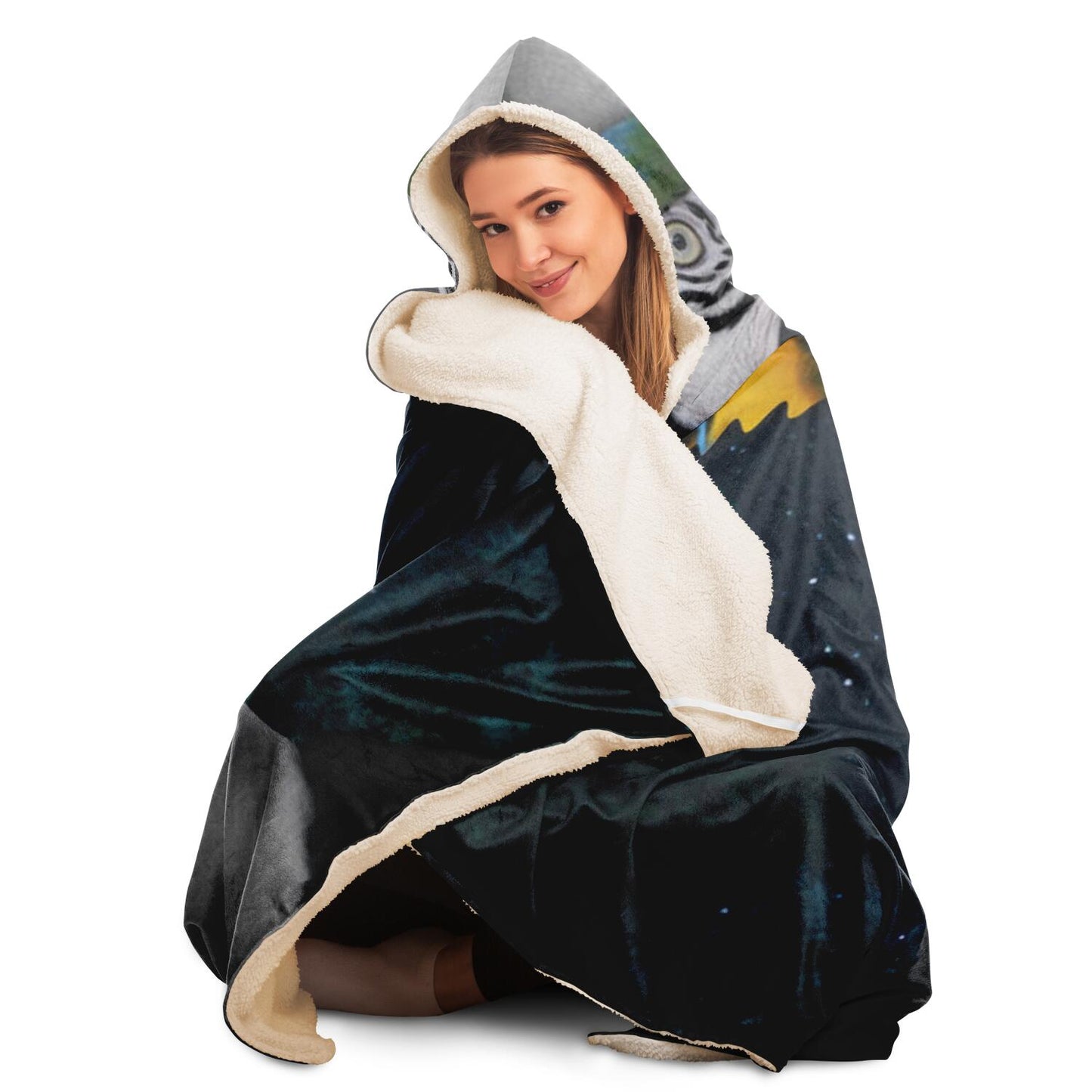 Parrot Fairy Hooded Blanket