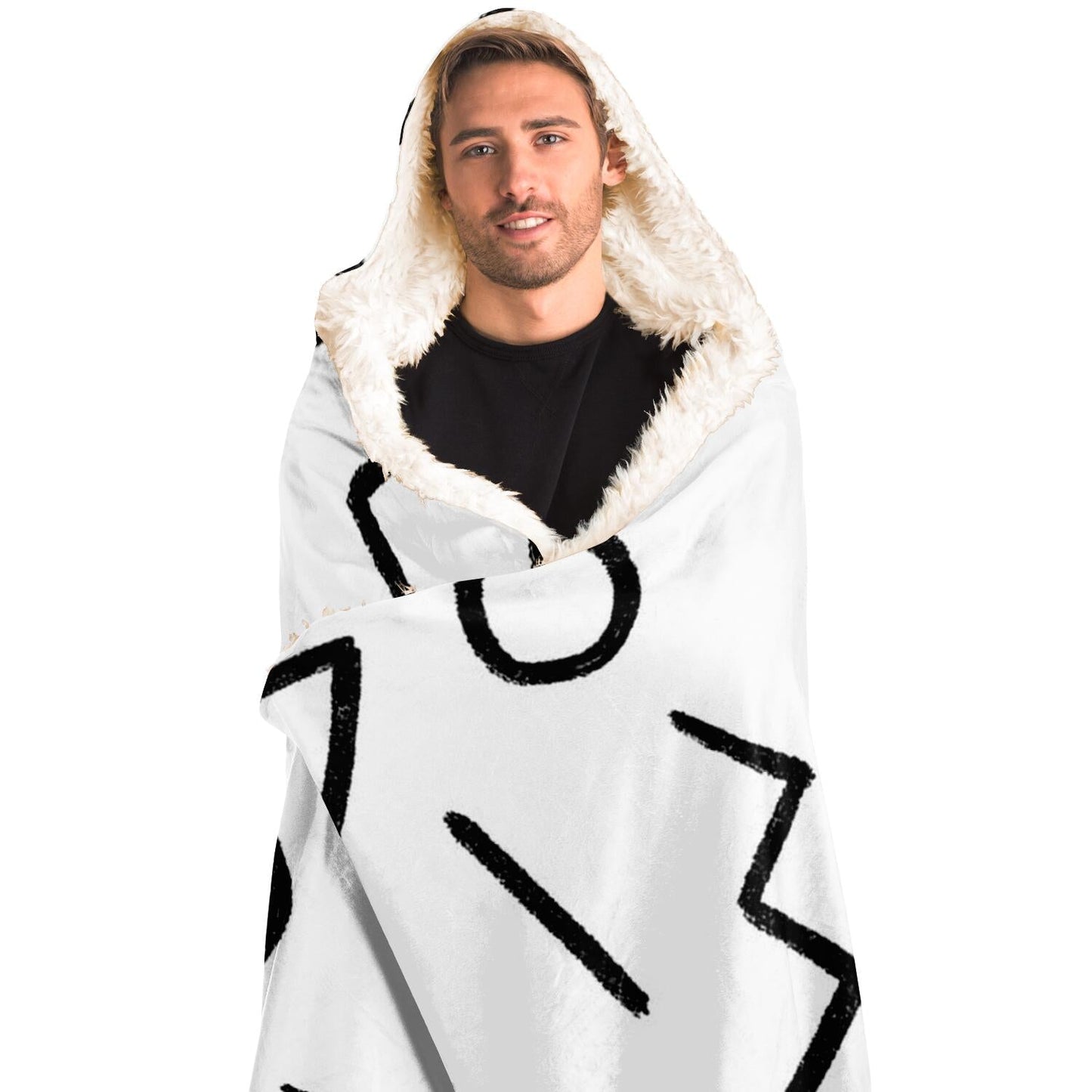 Happy Hooded Blanket