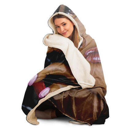 Shoe Problem Hooded Blanket