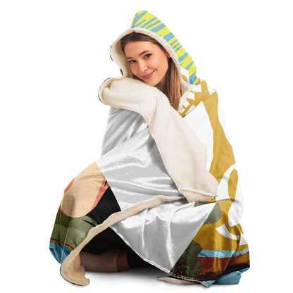 The Virgin Hooded Blanket