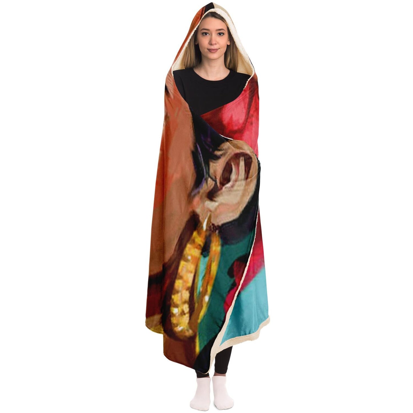 Mexico Hooded Blanket