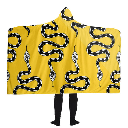 Snakes Hooded Blanket