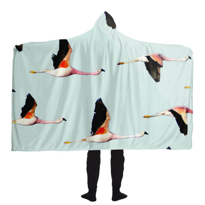 MIGRATION Hooded Blanket