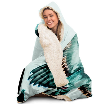 Rise Poster  Hooded Blanket