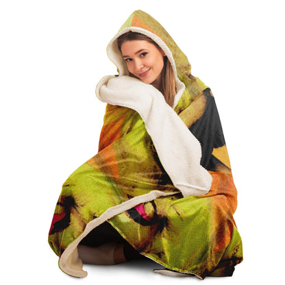 Pop Art Monroe Hooded Blanket