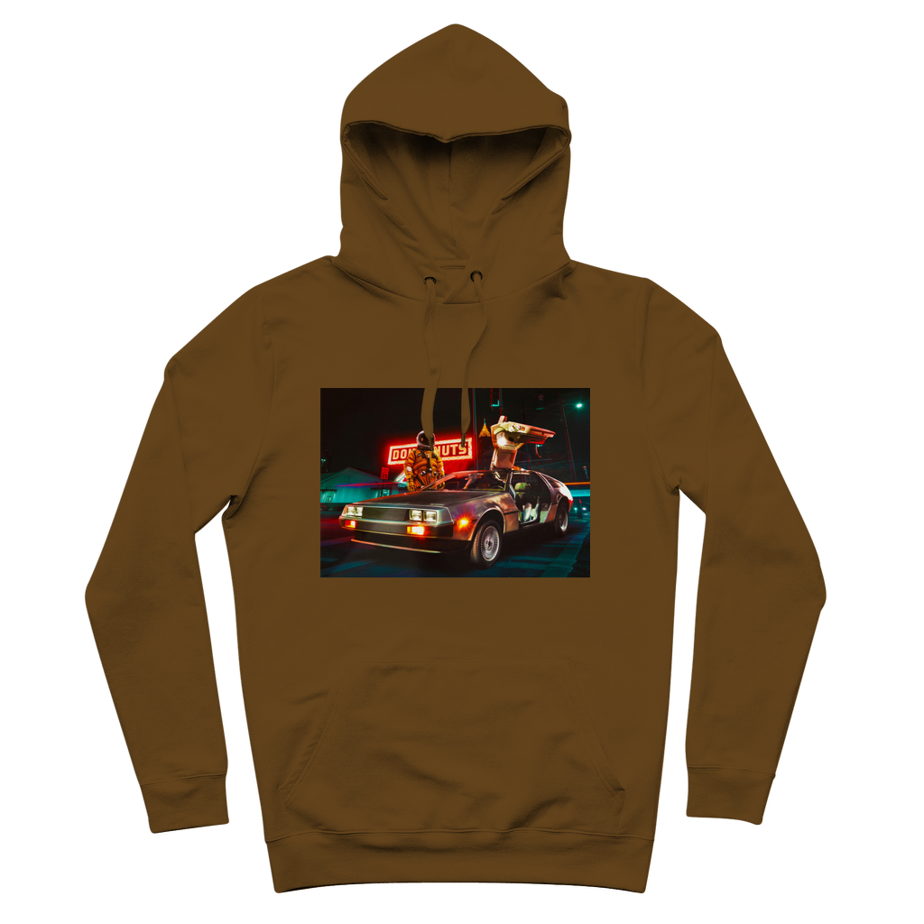 VIRGIN TEEZ Pull Over Hoodie Brown / S 237am Premium Adult Hoodie