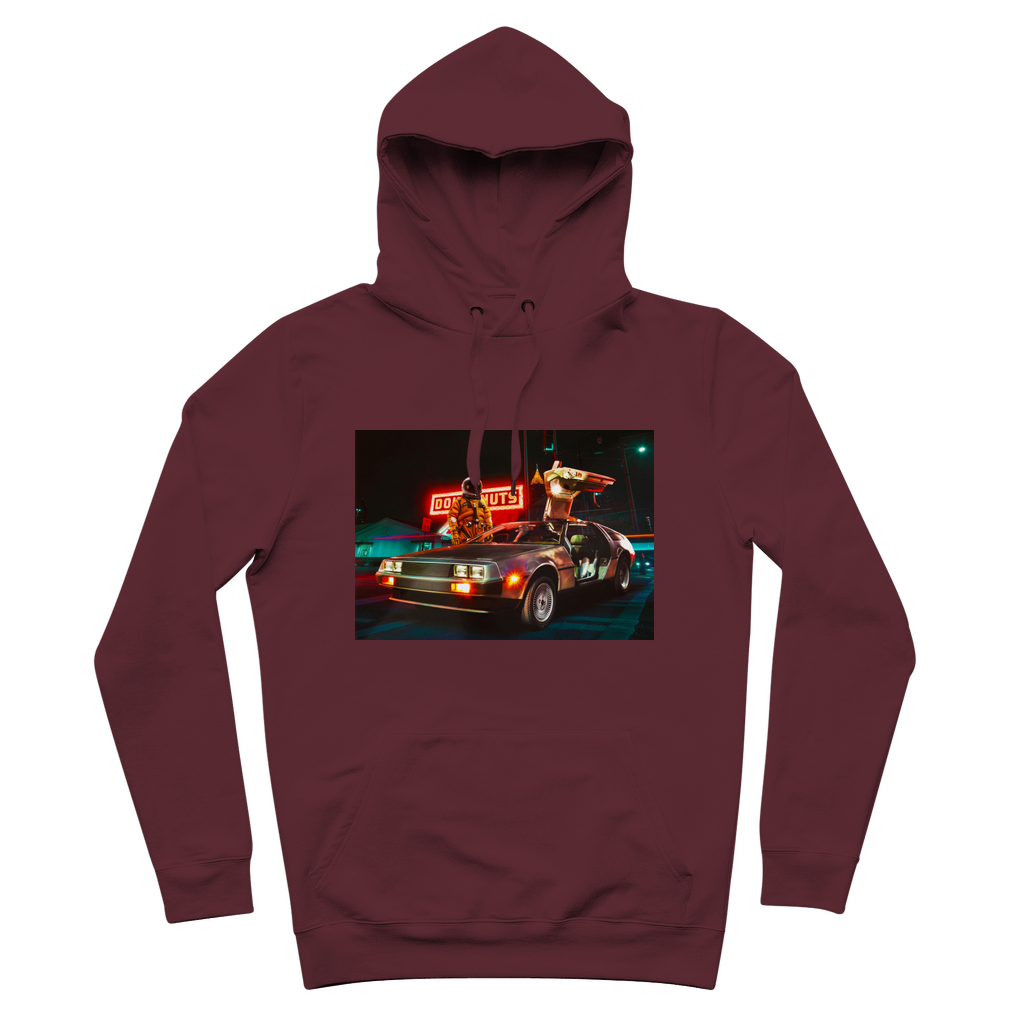 VIRGIN TEEZ Pull Over Hoodie Burgundy / S 237am Premium Adult Hoodie