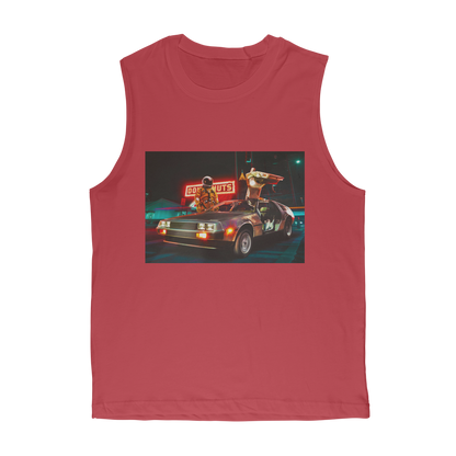 VIRGIN TEEZ Tank Top Red / Unisex / S 237am Premium Adult Muscle Top