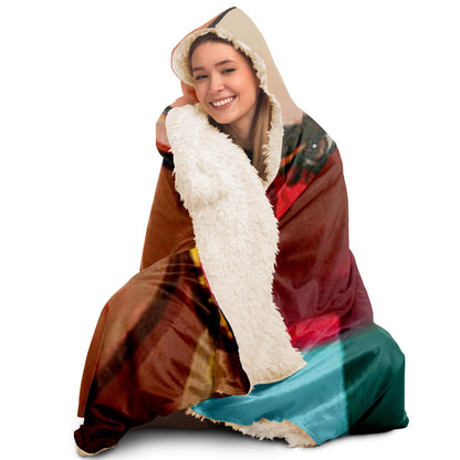 Mexico Hooded Blanket