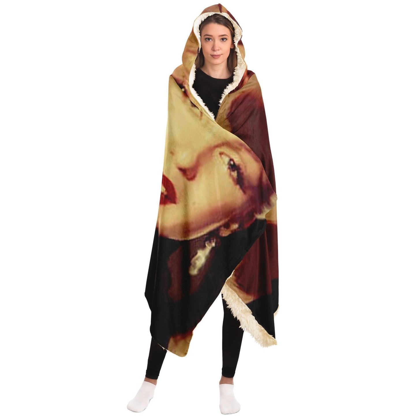 Marilyn Gloves Hooded Blanket