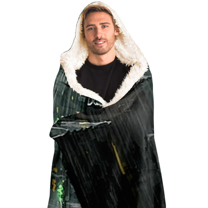 The City Hooded Blanket