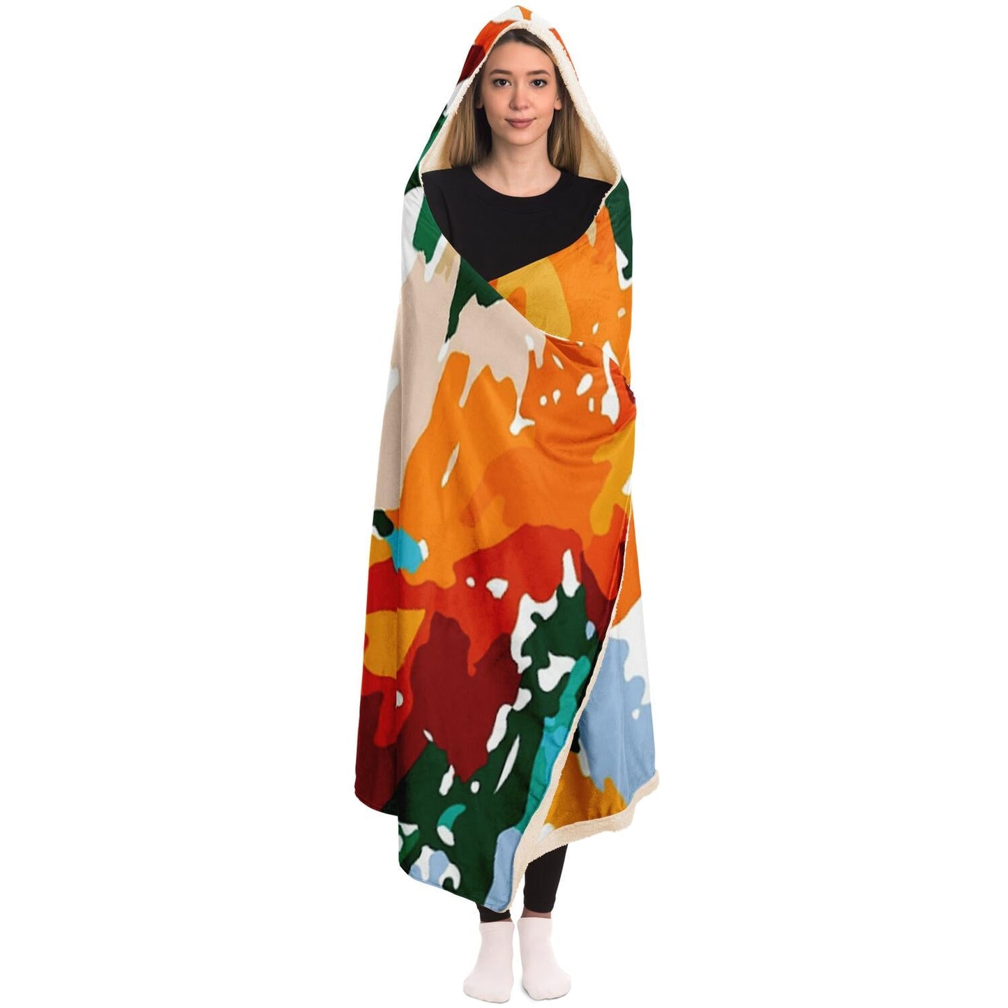 Isadora Poster  Hooded Blanket