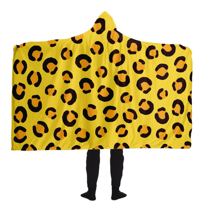 Tiger Pattern Hooded Blanket