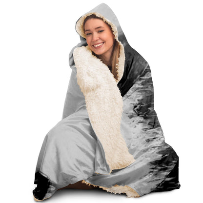 Brokenface Hooded Blanket