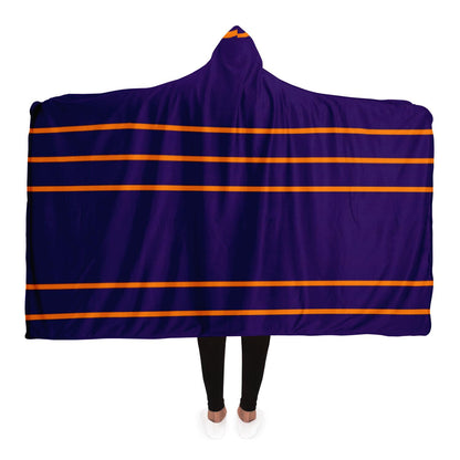 Simple Lines Pattern po Poster Hooded Blanket