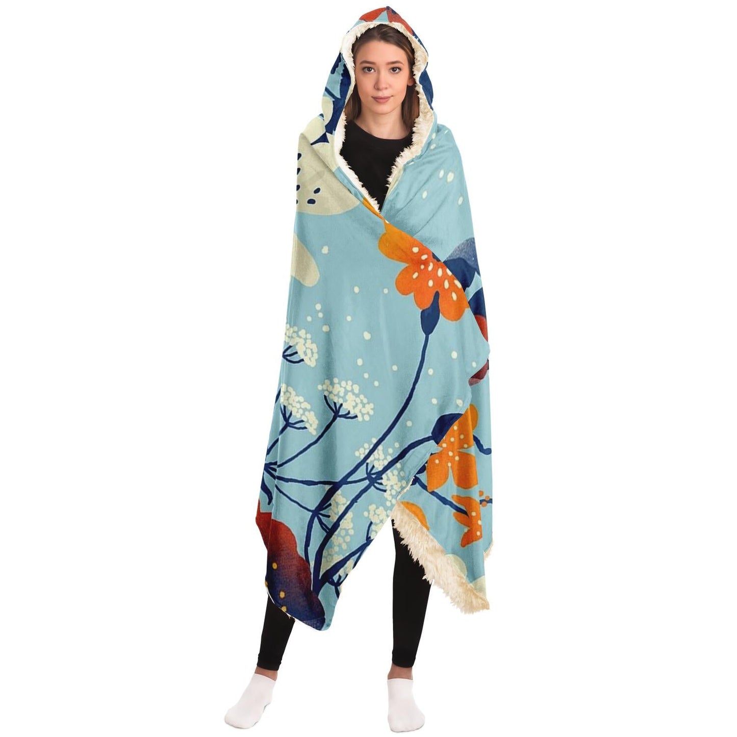 Garden Hooded Blanket