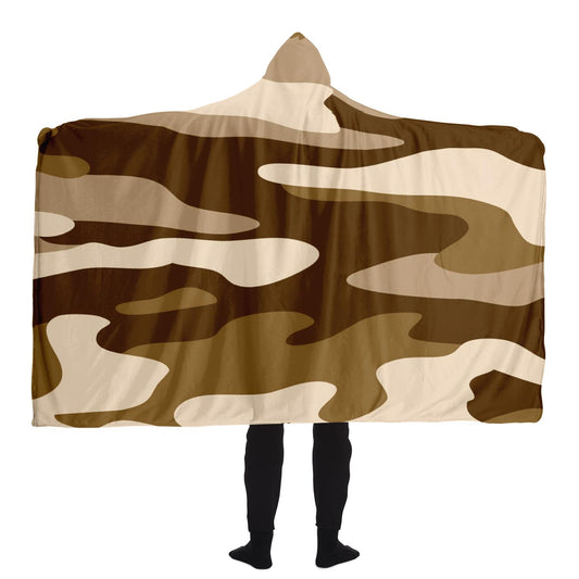 DD Multicam Hooded Blanket