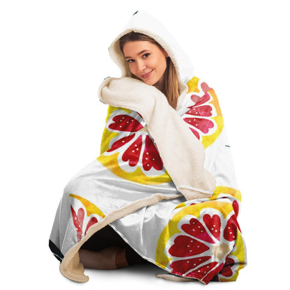 Fruit Crush Kid's Sweater Hooded Blanket