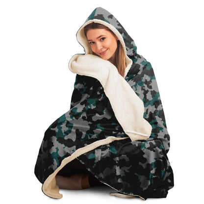 Camofludge Hooded Blanket