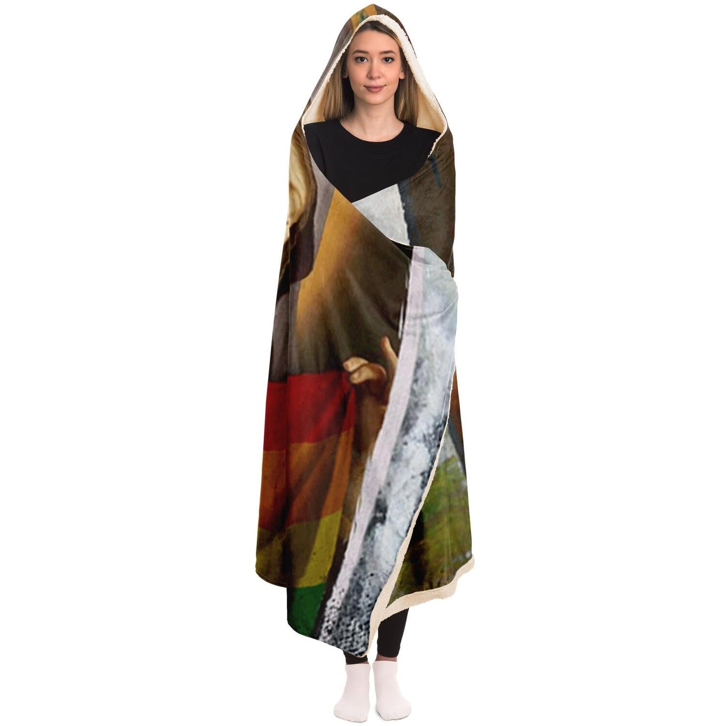 LGBTTTIQ Hooded Blanket