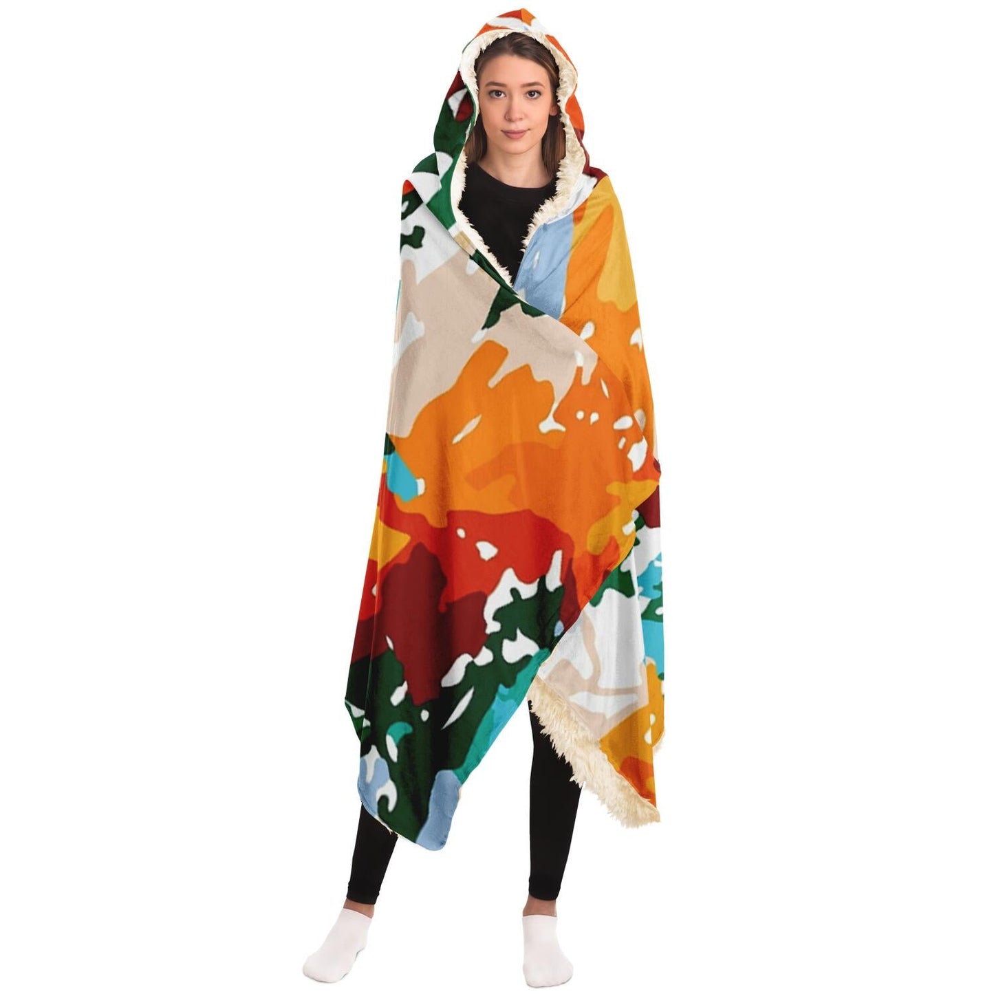 Isadora Poster  Hooded Blanket