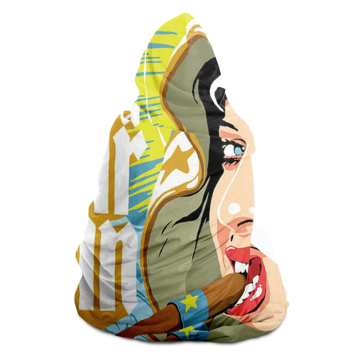 The Virgin Hooded Blanket