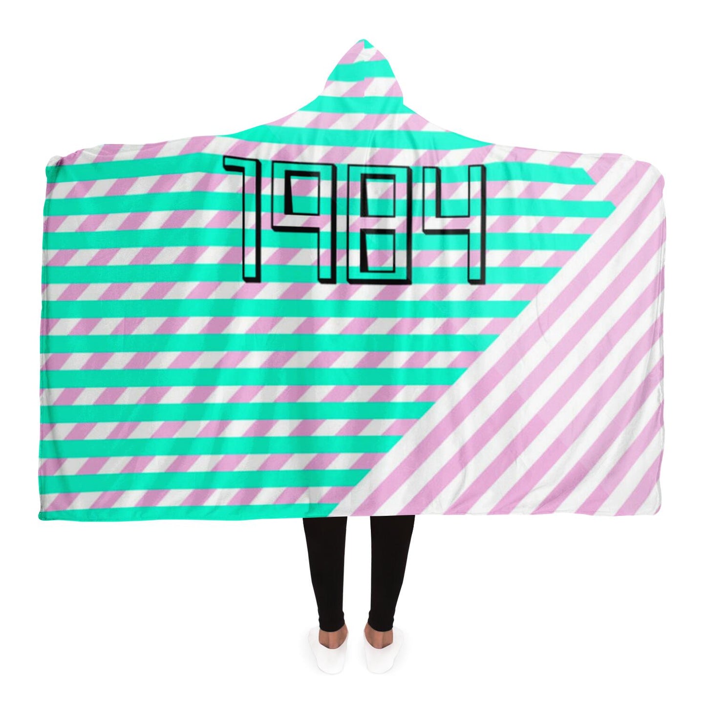 Retro 84 Hooded Blanket