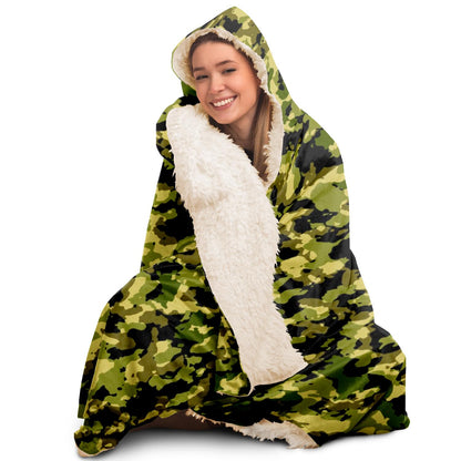 Camofludge Hooded Blanket