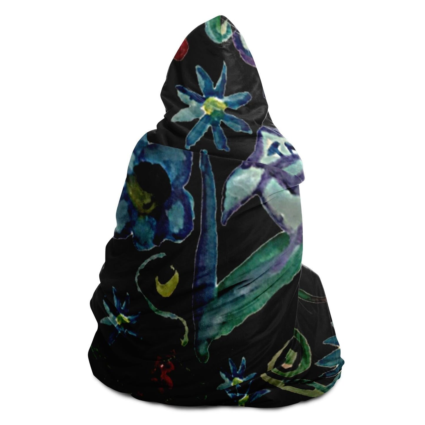 Animal Pattern Hooded Blanket