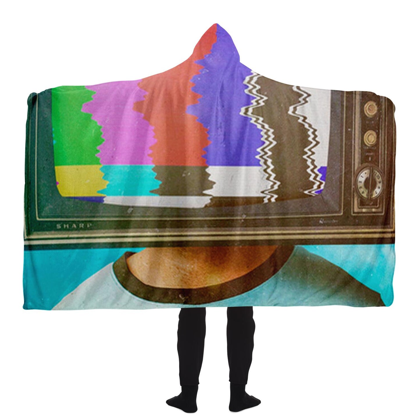 No Signal Hooded Blanket