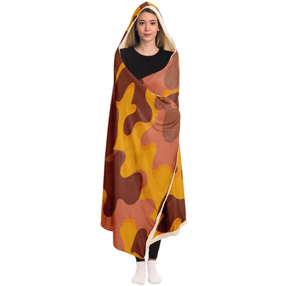 Camofludge Hooded Blanket