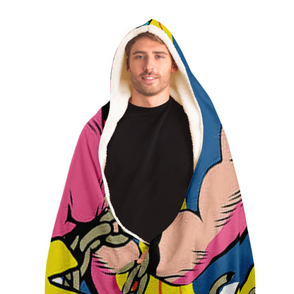 Breaking Free Hooded Blanket