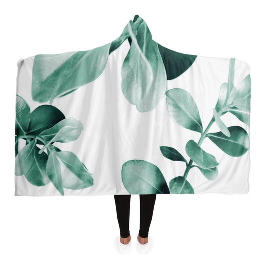 Ficus Leaves Dream Hooded Blanket