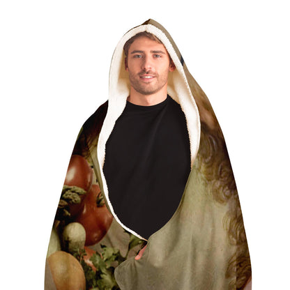 New Religion Hooded Blanket