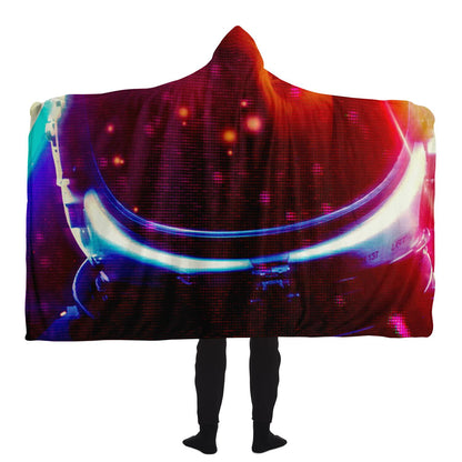 Neon Hooded Blanket