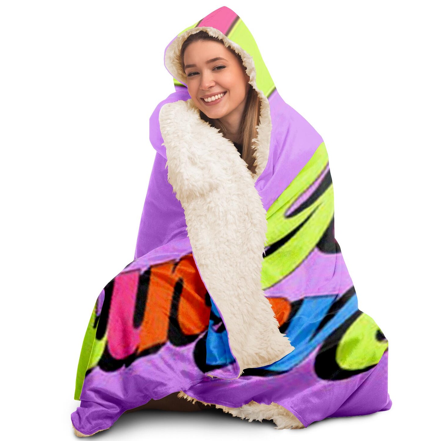 You are everything Hooded Blanket