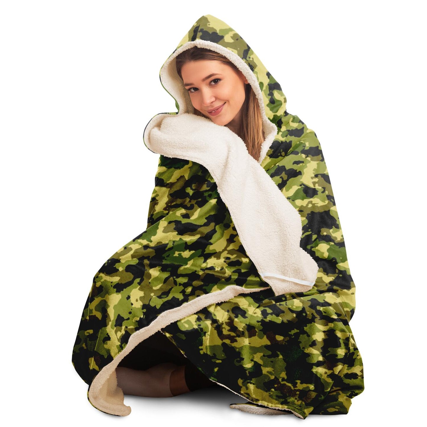 Camofludge Hooded Blanket