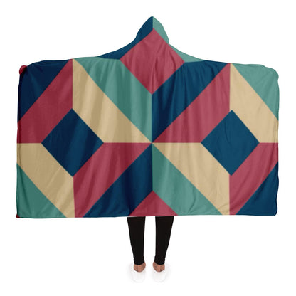 Geopattern Hooded Blanket