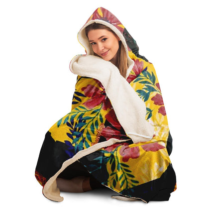 Frida tropical Hooded Blanket