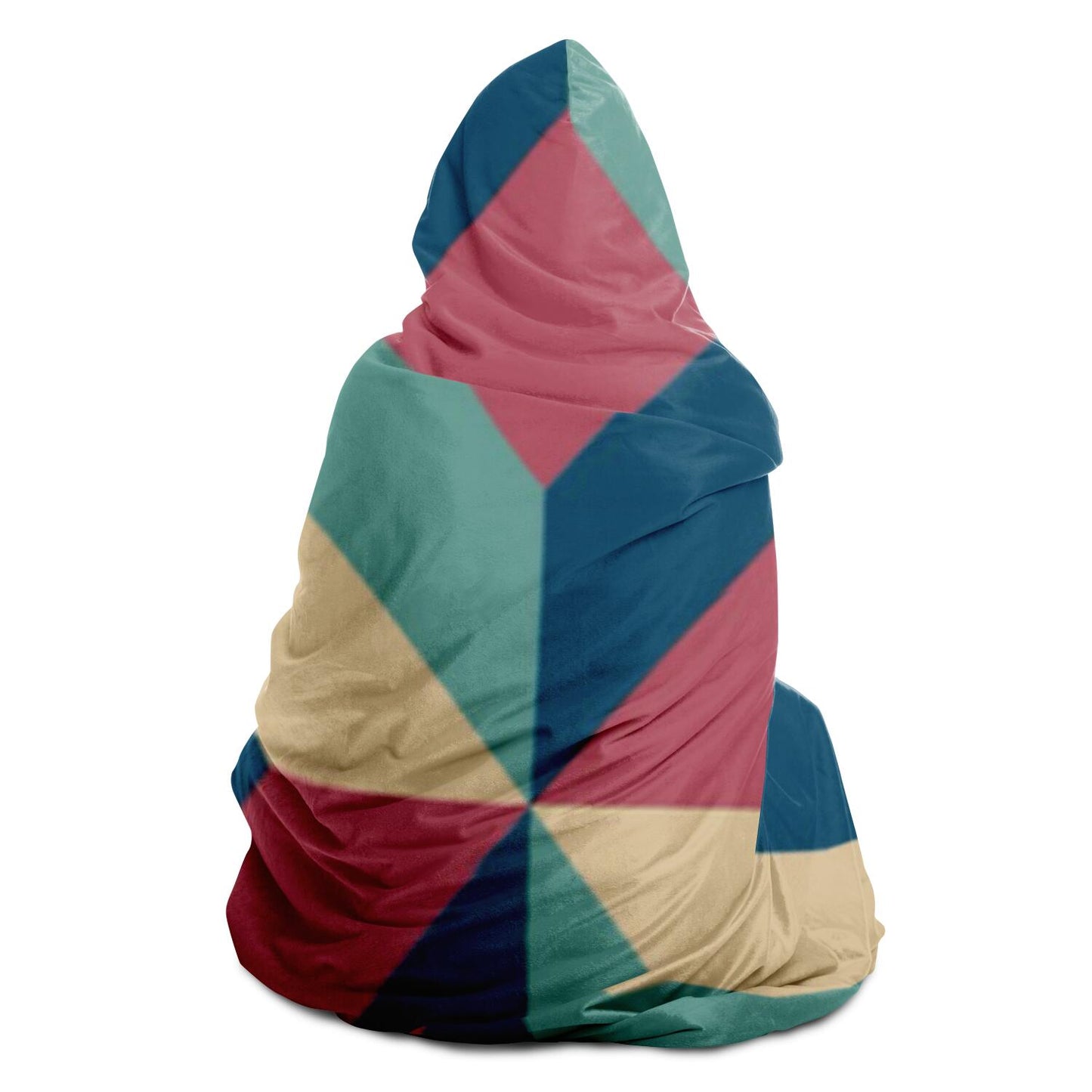 Geopattern Hooded Blanket